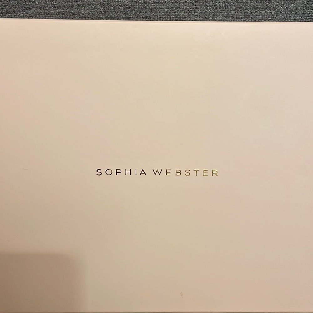 Sophia Webster heels. Only wore once for my bridal shower 🤍 .